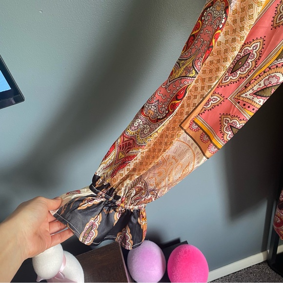 SHEIN Multicolor Paisley Print Dress - Picture 3 of 4